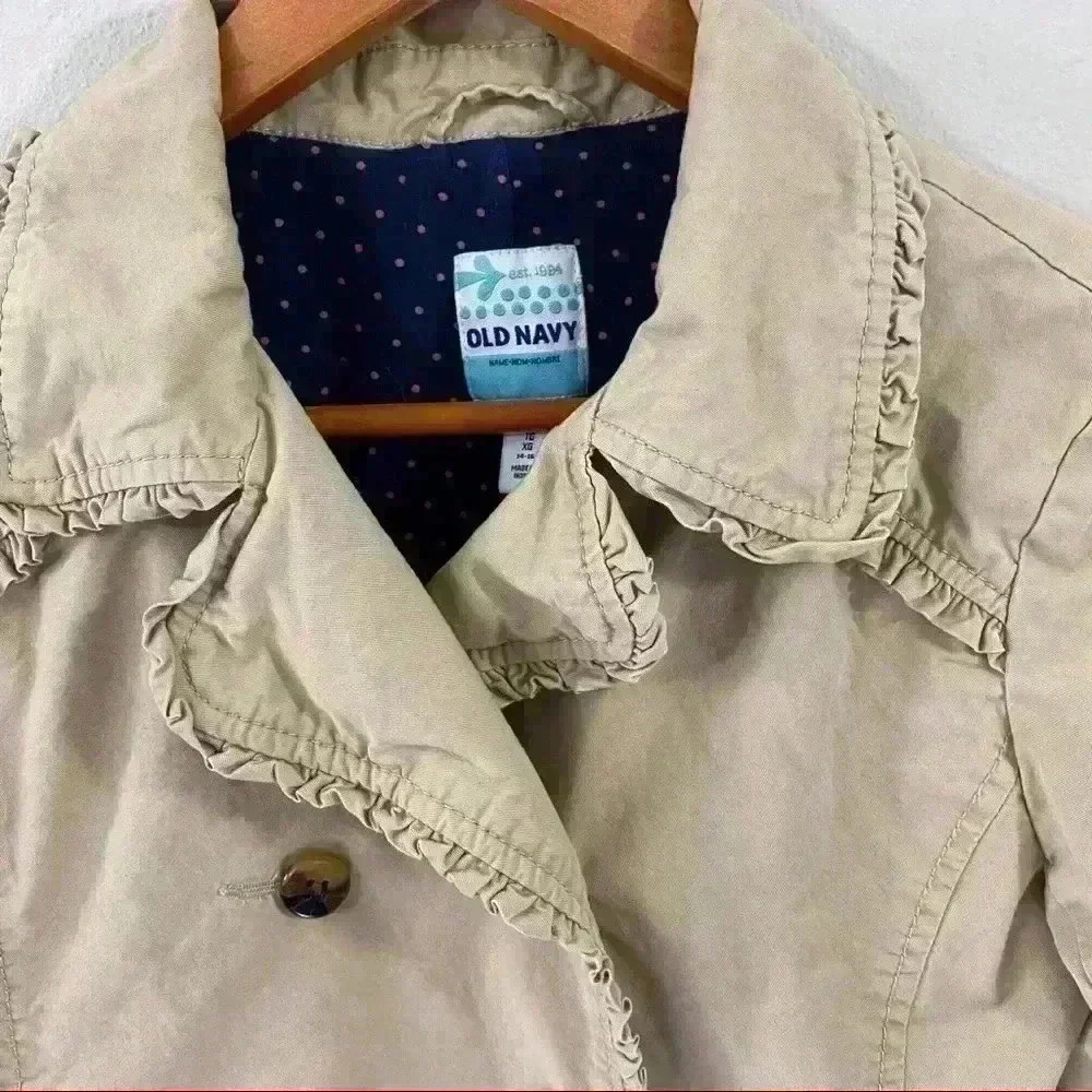 Old Navy khaki girls coat